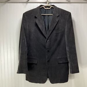 ZAGATO Chocolate Brown Corduroy Blazer